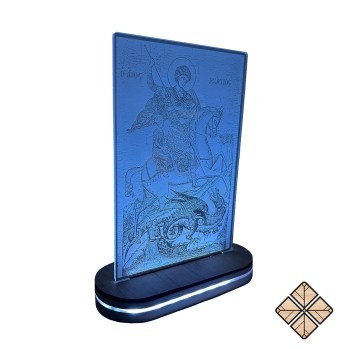 LED AGIOS GEORGIOS BLUE2